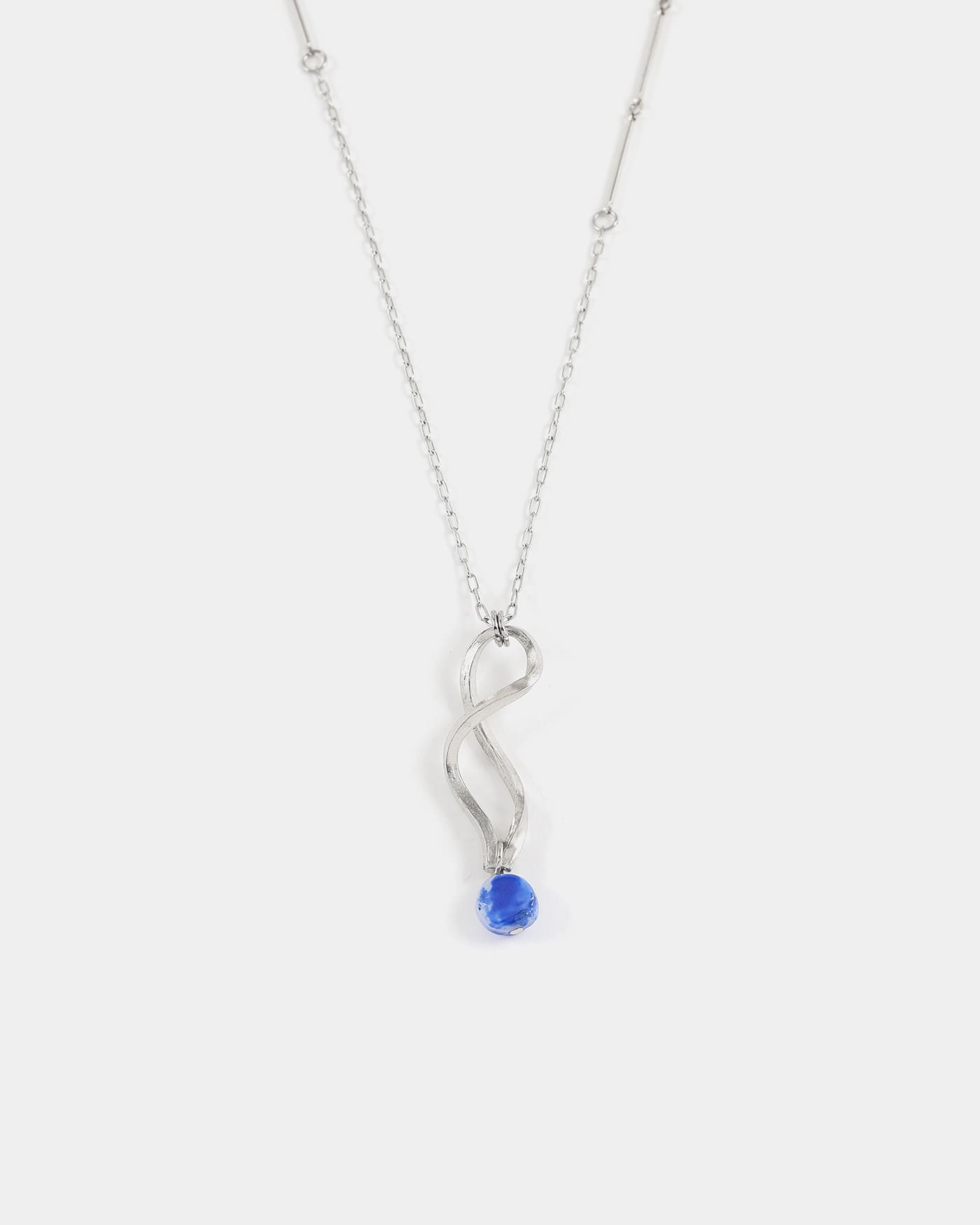 Aries silver necklace