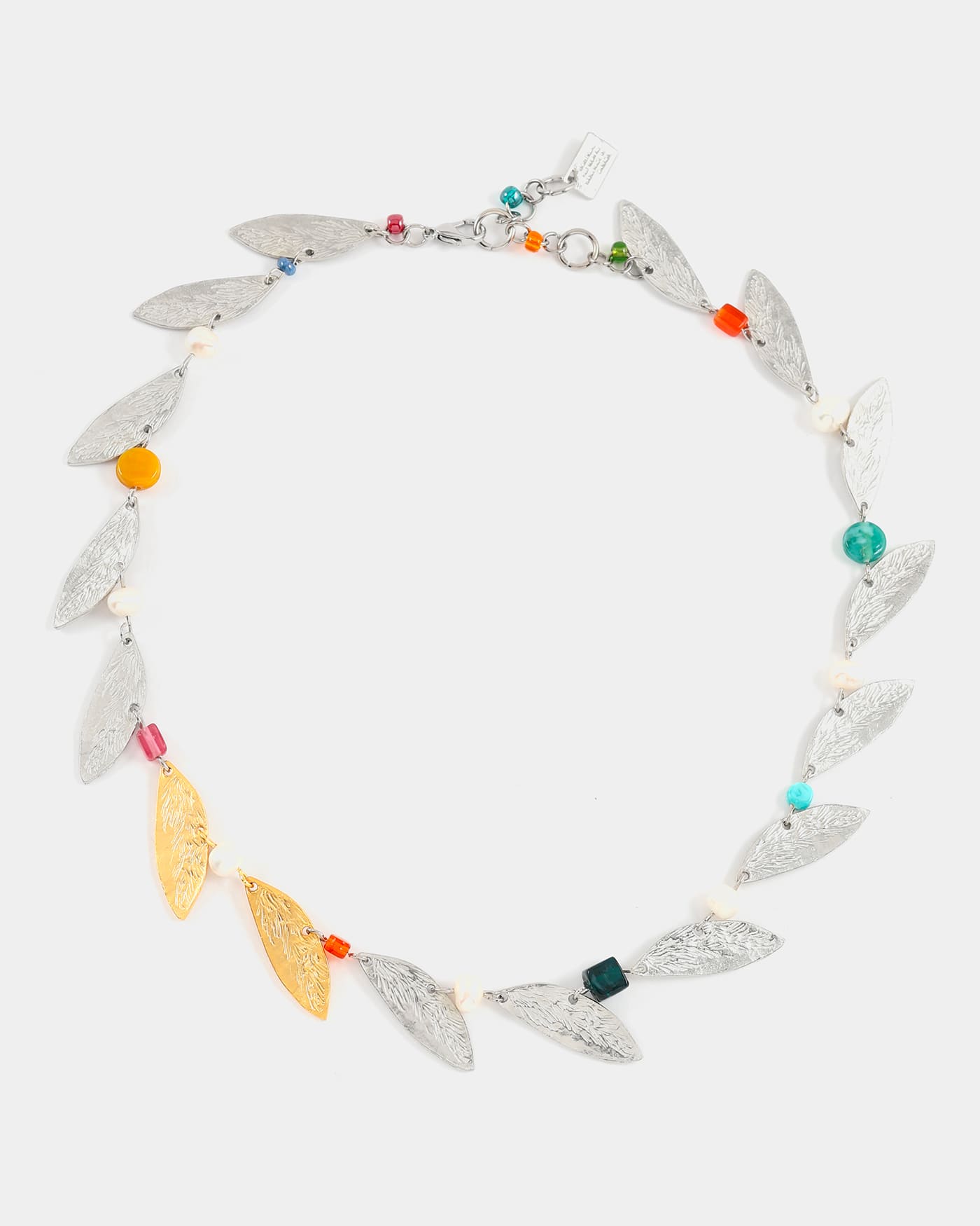 Neven two-tone necklace