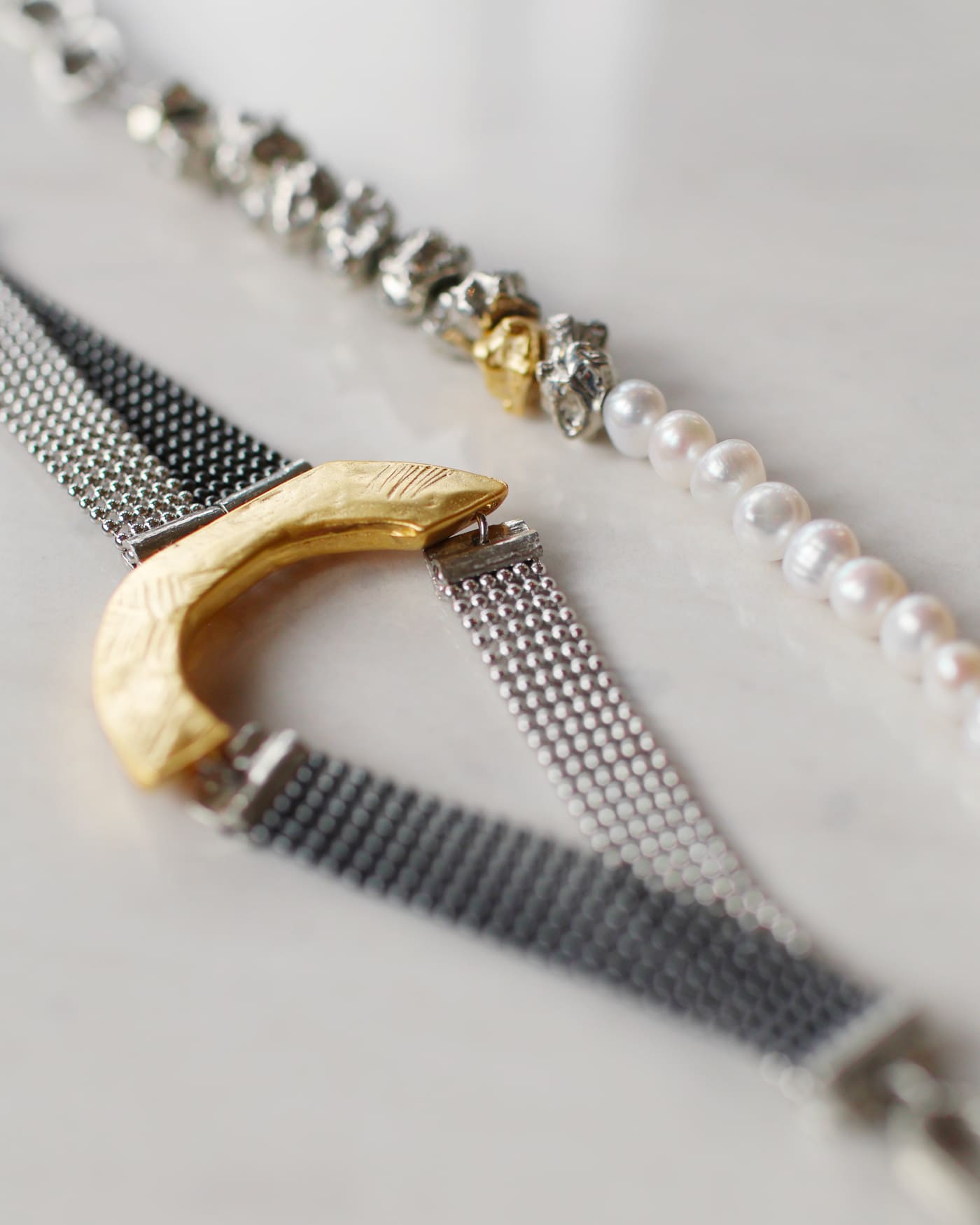 Anoda 04 two-tone bracelet