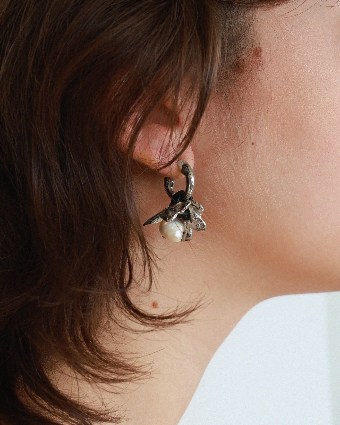 Vasat silver earrings