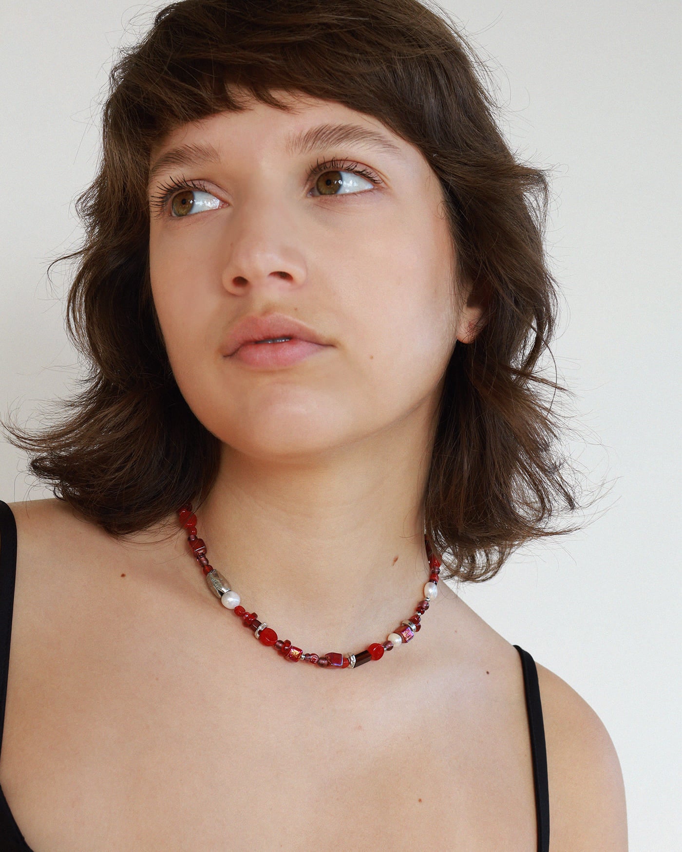 Luan silver necklace